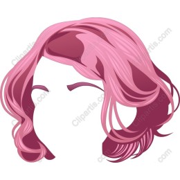 Chic Pink Waves Hairstyle