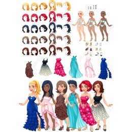 Fashion Dolls Set