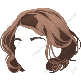 Stylish Wavy Brown Hairstyle