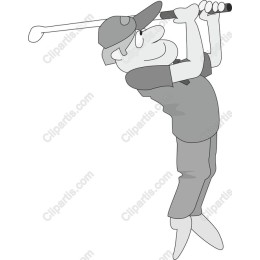 Cheerful Golfer