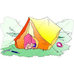 Colorful Camping Tent