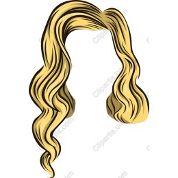 Elegant Blonde Wavy Hair