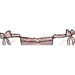 Charming Pink Ribbon Banner