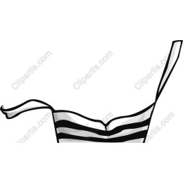 Striped Bikini Top
