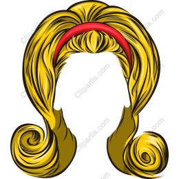 Golden Glam Hair