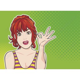 Vibrant Confident Woman
