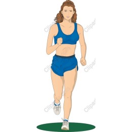 Active Lifestyle Jogging Woman