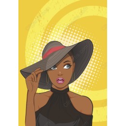 Elegant Fashionista in Hat