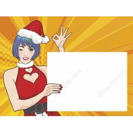 Cheerful Santa Character