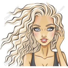 Chic Blonde Woman