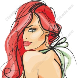 Enchanting Red-Haired Woman
