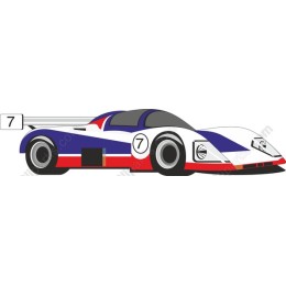 Vibrant Race Car