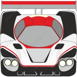 Sleek Racing Car