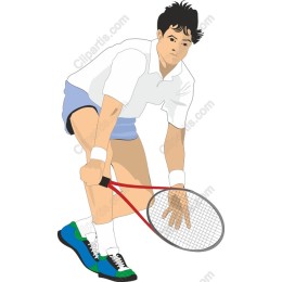 Dynamic Tennis Player