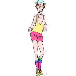 Lively Fitness Character