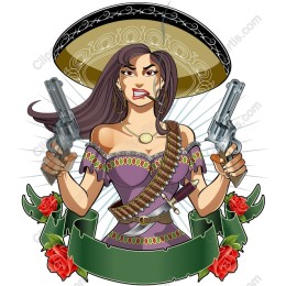 Empowered Latina Warrior