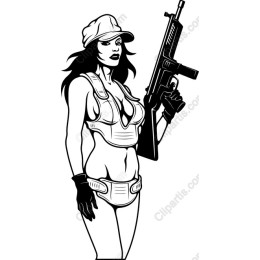 Fierce Female Warrior