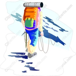 Vibrant Hiker Adventure