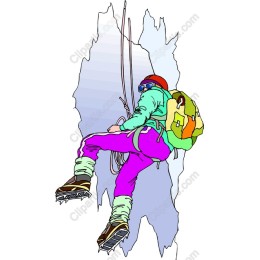 Vibrant Climber Adventure