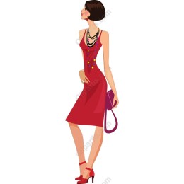 Charming Red Dress
