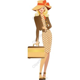 Chic Fashionable Woman