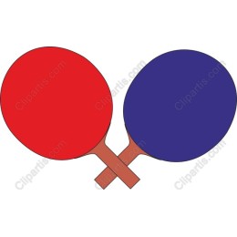Vibrant Ping Pong Paddles