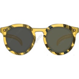 Stylish Yellow Camouflage Sunglasses