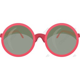 Retro-Round Sunglasses