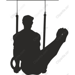 Gymnast on Rings