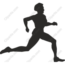 Dynamic Running Figure