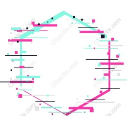 Geometric Frame - Modern Abstract Border