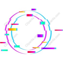 Vibrant Abstract Geometric