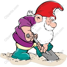 Cheerful Garden Gnome