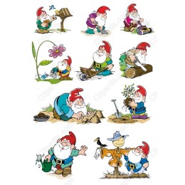 Garden Gnomes Set