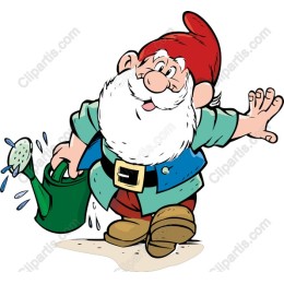 Cheerful Garden Gnome
