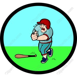 Energetic Baseball Player