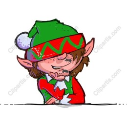 Cheeky Christmas Elf