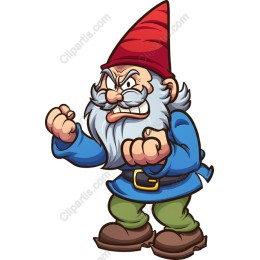 Angry Garden Gnome