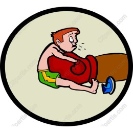 Kid with Giant Boxing Glove