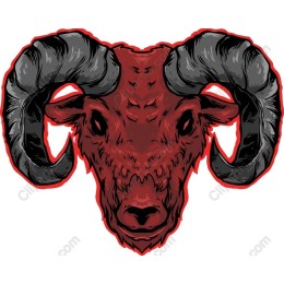 Fierce Ram Head