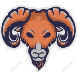 Fierce Ram Head