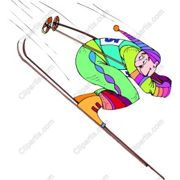 Vibrant Skiing