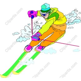 Vibrant Skiing