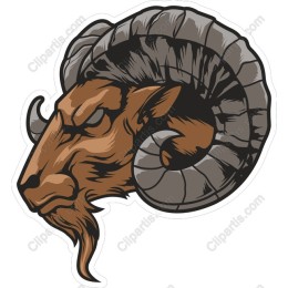 Fierce Ram Head