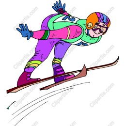 Retro Skiing Adventure