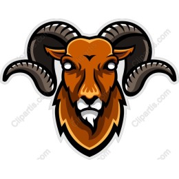 Fierce Ram Head