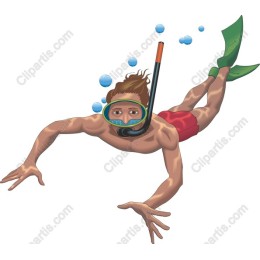 Vibrant Snorkeler