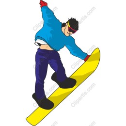 Dynamic Snowboarder