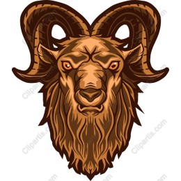 Fierce Ram Head