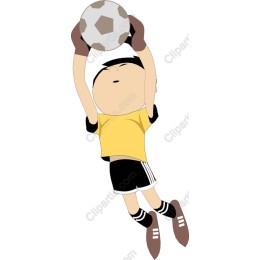 Dynamic Youth Soccer Goalkeeper